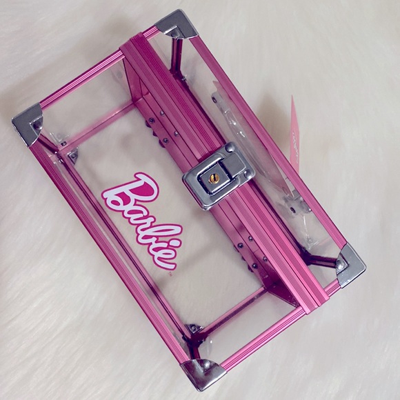 Barbie Pink Make Up Train Case NWT Excellent Condition HTF - Picture 11 of 12